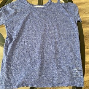 Soft off the shoulder sweatshirt